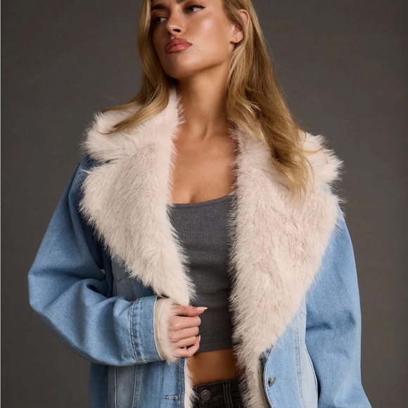 12th Tribe Rylee Denim Jacket - Picture 4 of 6